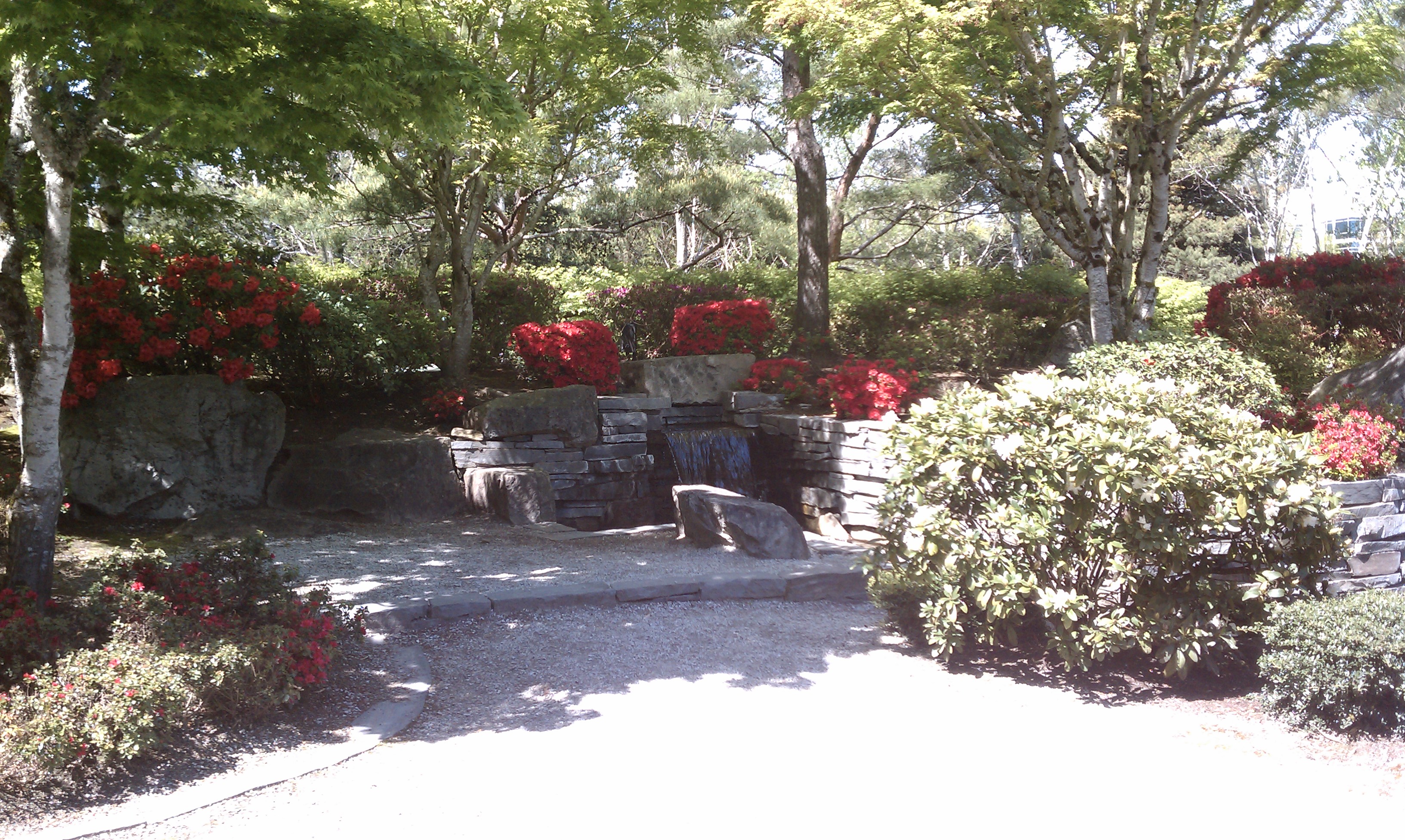 Nissho Iwai Garden Waterfall