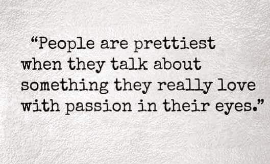 People are prettiest when