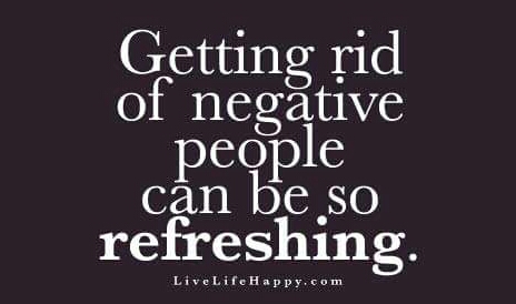 rid yourself of negative people quotes